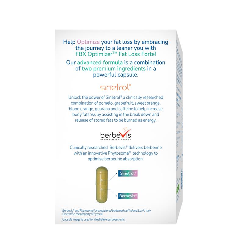 Load image into Gallery viewer, FBX Optimizer Fat Loss Forte 60 Capsules
