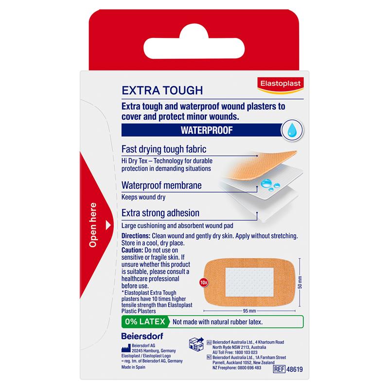 Load image into Gallery viewer, Elastoplast Heavy Fabric Waterproof XL 10 Strips
