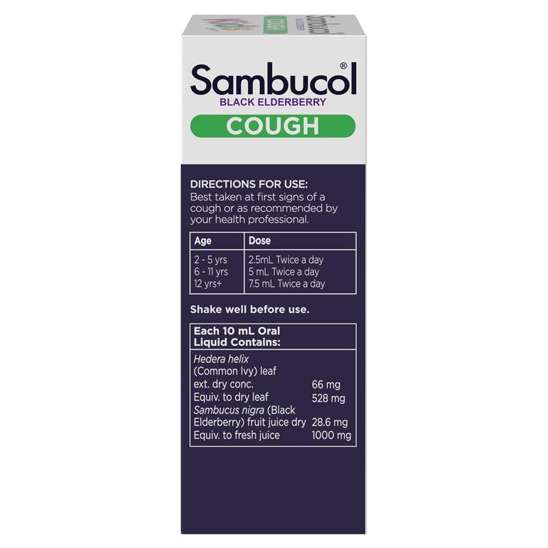 Load image into Gallery viewer, Sambucol Kids Cough Liquid 120ml
