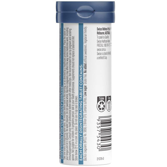 Swisse Bloat Relief Smart Melt 30 Tablets