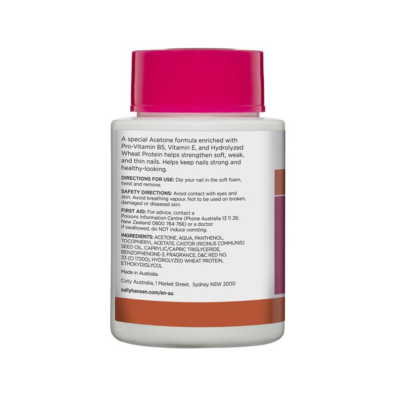 Load image into Gallery viewer, Sally Hansen Nail Polish Remover Pot Strengthening
