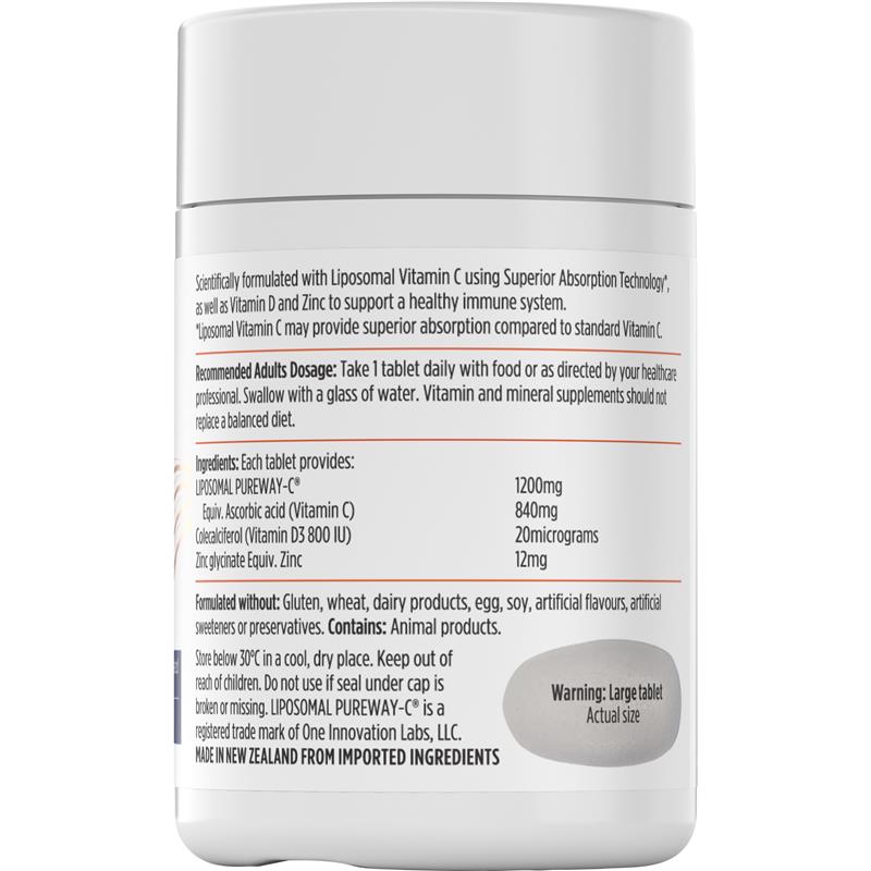 Load image into Gallery viewer, Nutra-Life Liposomal Vitamin C Advanced 30 Tablets
