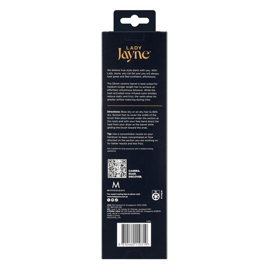 Lady Jayne Salon Pro Large Radial Brush 53mm