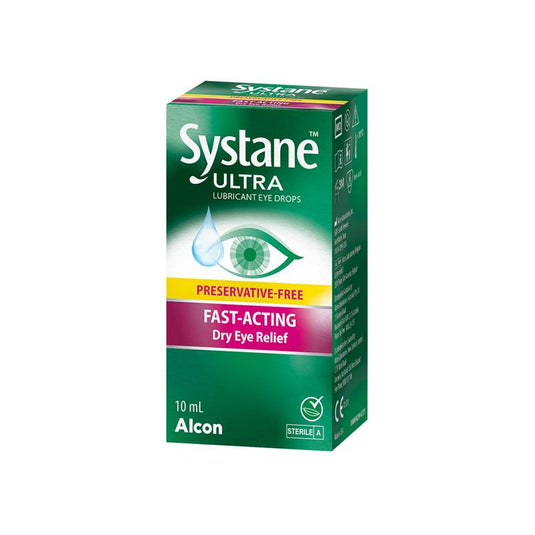 Systane Ultra Multi Dose Preservative Free Lubricant Eye Drops 10ml
