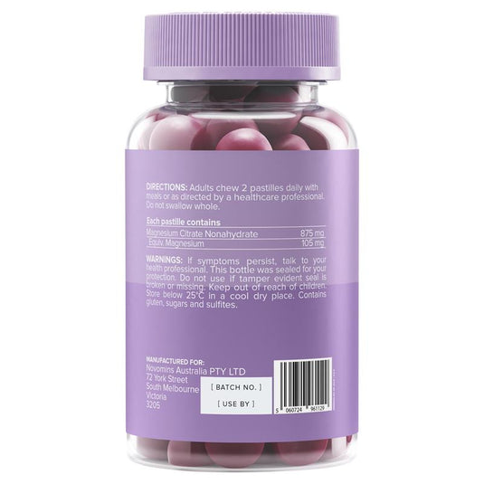 Novomins Magnesium 60 Gummies NEW