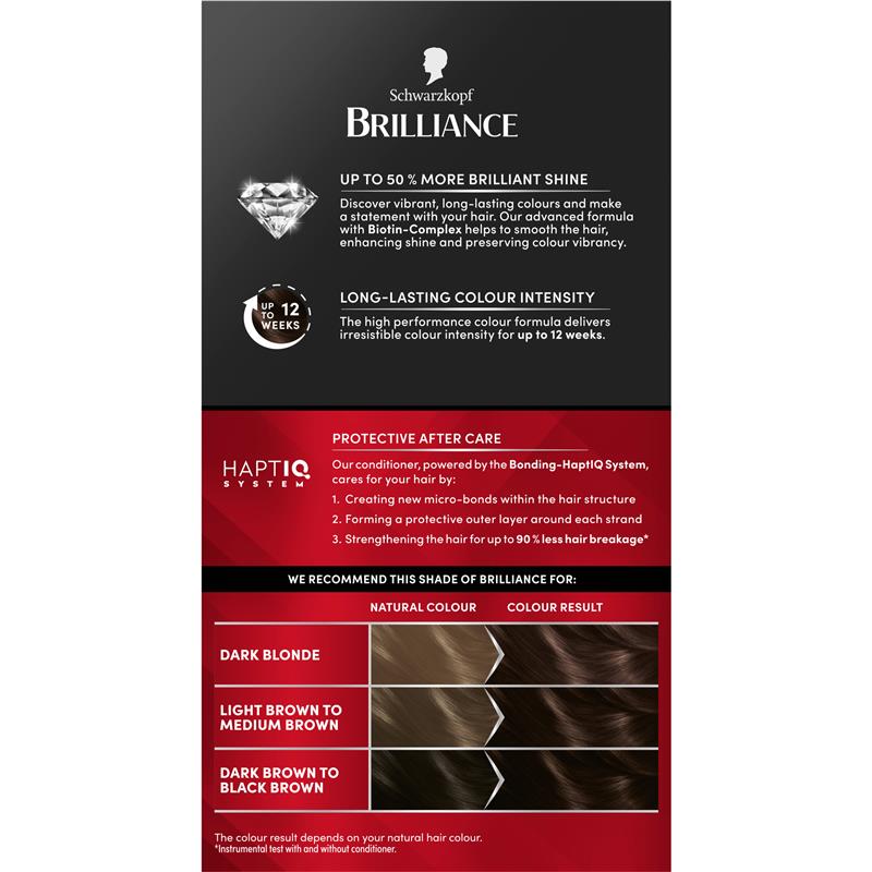 Load image into Gallery viewer, Schwarzkopf Brilliance 88 Dark Brown Allure
