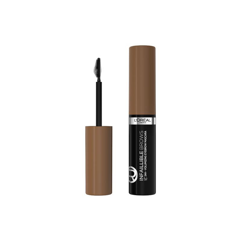 Load image into Gallery viewer, L'Oreal Paris Infallible Brows Volumizing Eyebrow Mascara 5.0 Light Brunette
