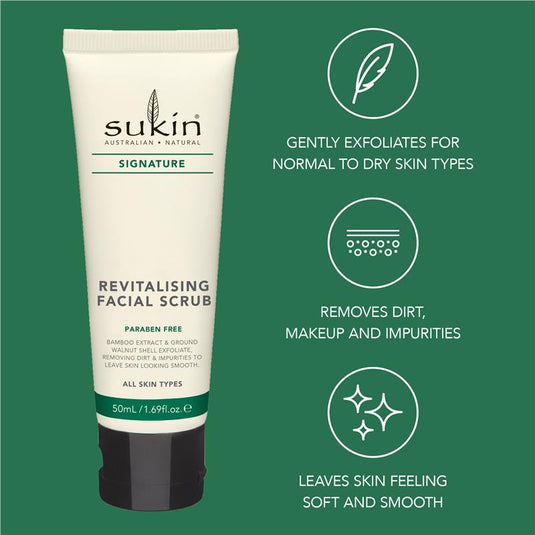 Sukin Signature Revitalising Facial Scrub 50ml
