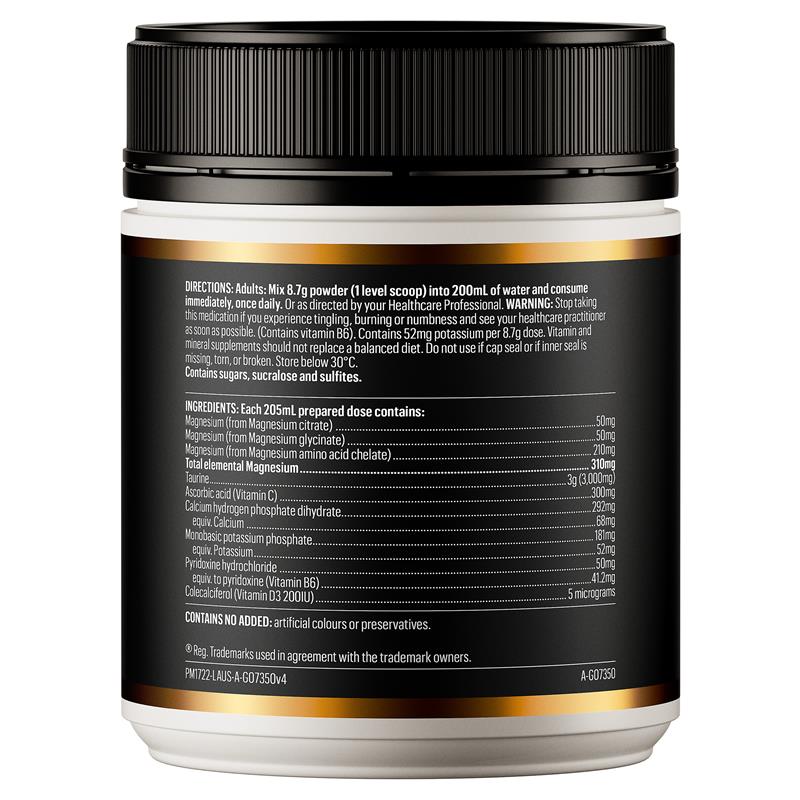 Load image into Gallery viewer, GO Healthy Magnesium Powder Lemon Lime 250g
