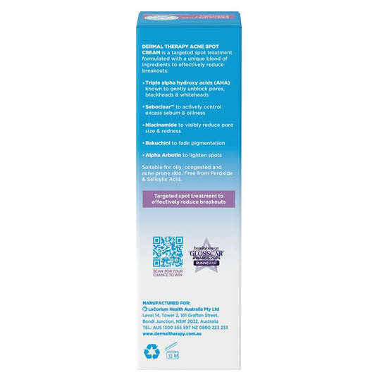 Dermal Therapy Acne Spot Cream 30g