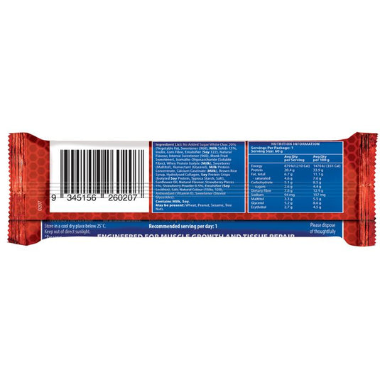 INC. Low Carb Protein Bar Strawberry Cheesecake 60g