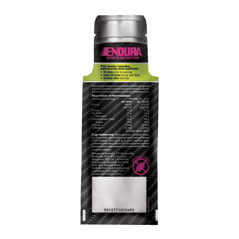 Load image into Gallery viewer, Endura Sports Energy Gel Green Apple 35g
