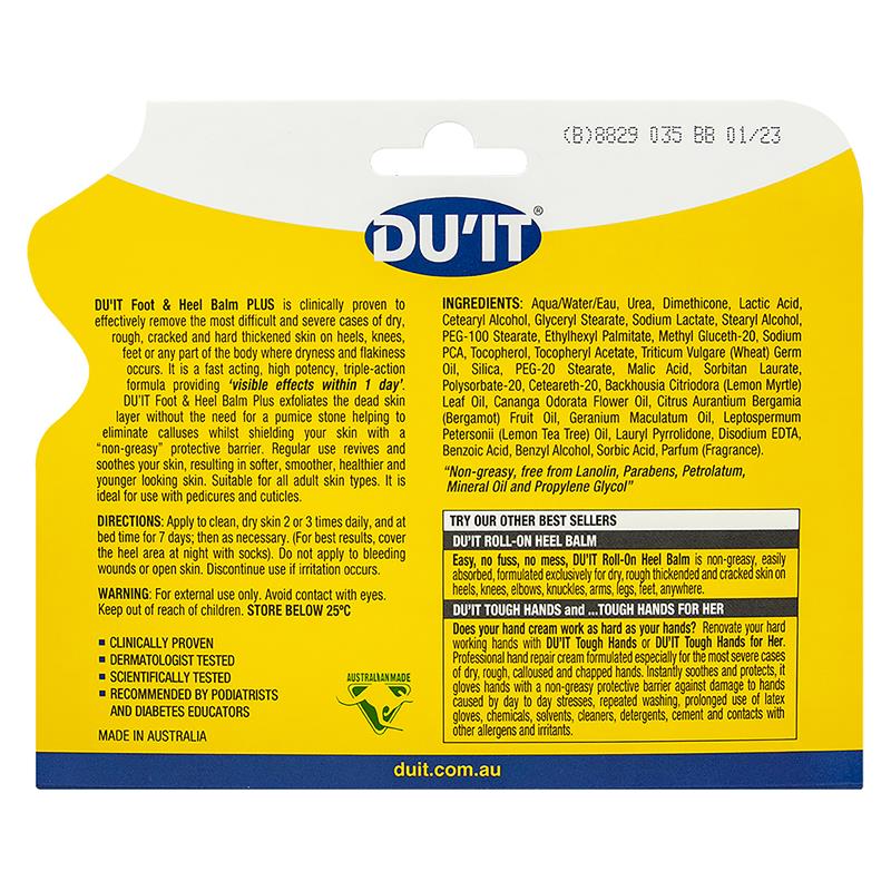 Load image into Gallery viewer, DUIT Foot &amp; Heel Balm Plus 110g Exclusive Size
