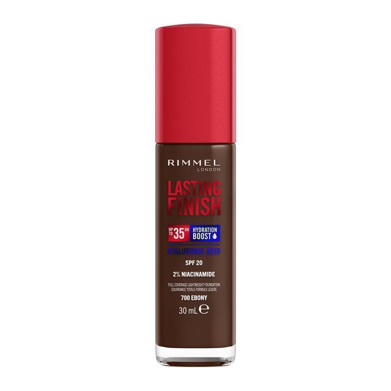 Load image into Gallery viewer, Rimmel Lasting Finish 35HR Foundation 700 Ebony
