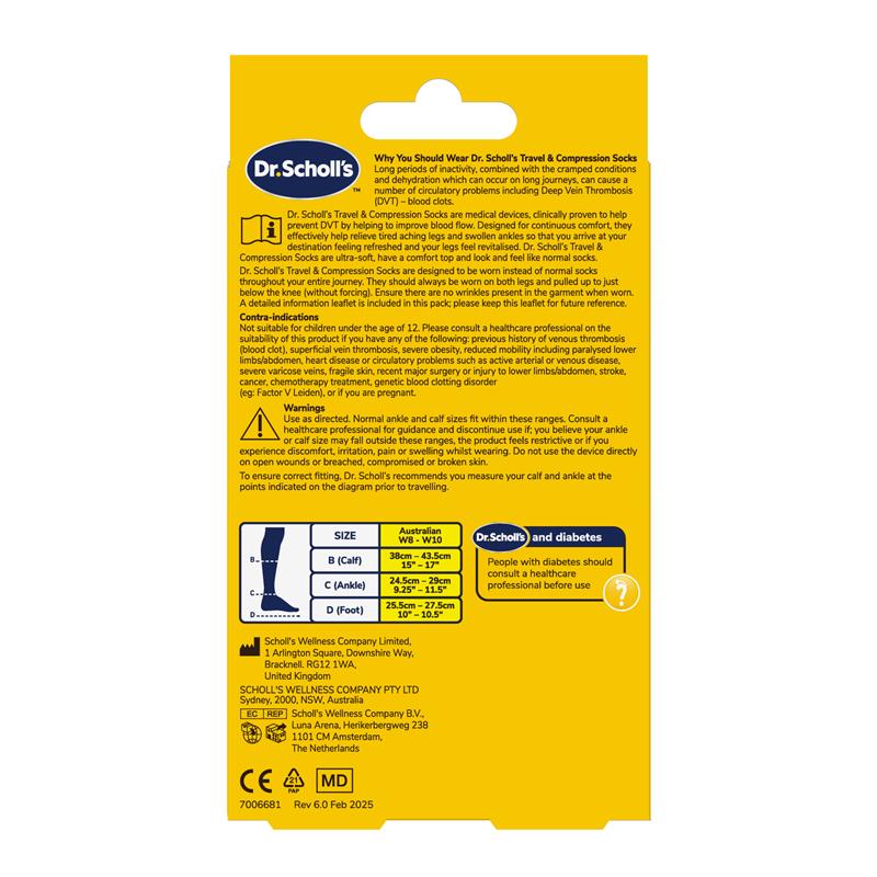 Load image into Gallery viewer, Dr.Scholls Travel and Compression Socks Natural Large
