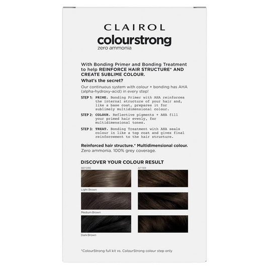Clairol Colour Strong Kit 5.0 Medium Brown