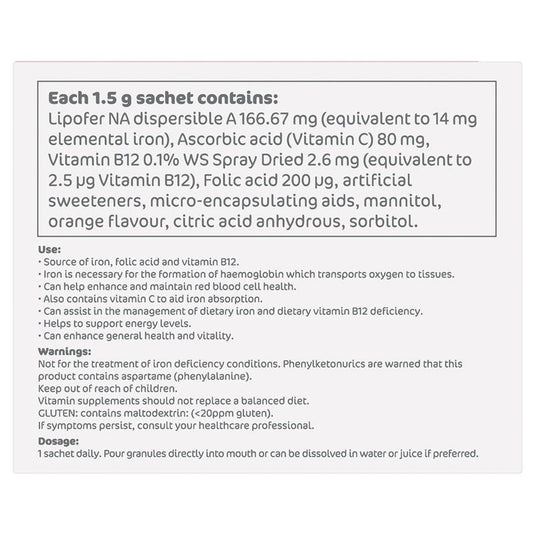 Ferro Sachet 28 x 1.5g Sachets