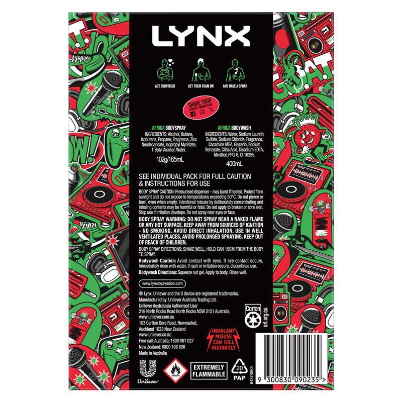 Load image into Gallery viewer, Lynx Duo Africa Gift Set
