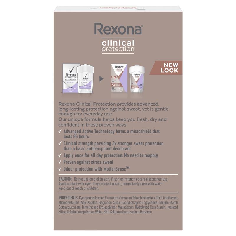 Load image into Gallery viewer, Rexona Women Clinical Protection Antiperspirant Cream Stick Gentle Dry 45ml
