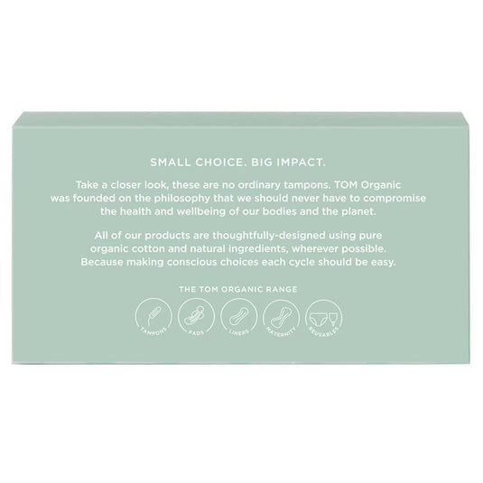 TOM Organic Tampons Regular 16 Pack