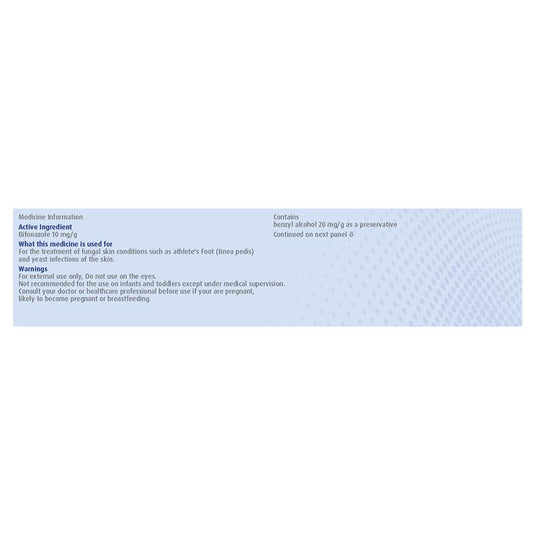 Canesten Once Daily Antifungal Athletes Foot Cream with Applicator 15g