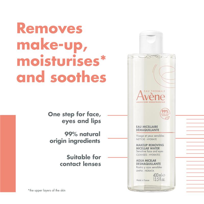 Load image into Gallery viewer, Avene Makeup Removing Micellar Water 400ml
