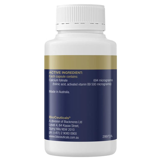 BioCeuticals Folinic Acid 120 Capsules