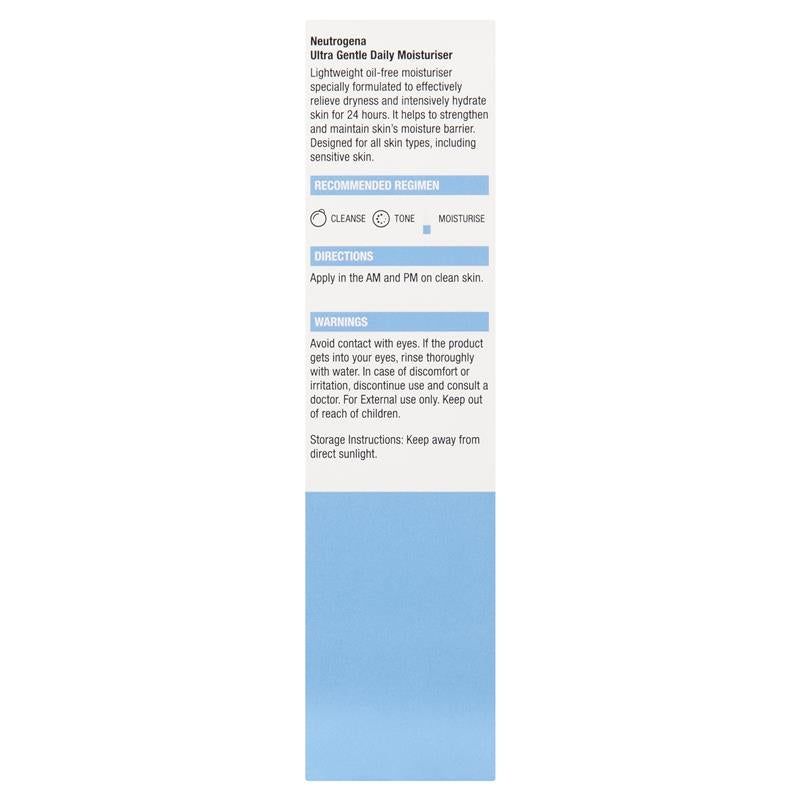 Load image into Gallery viewer, Neutrogena Ultra Gentle Daily Moisturizer 100ml
