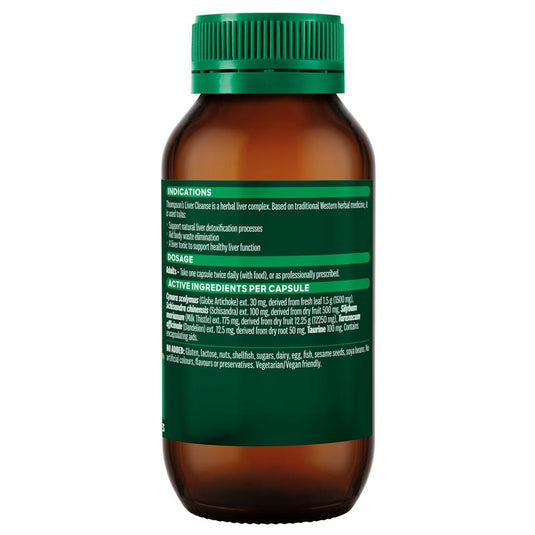 Thompson's Liver Cleanse 120 Capsules