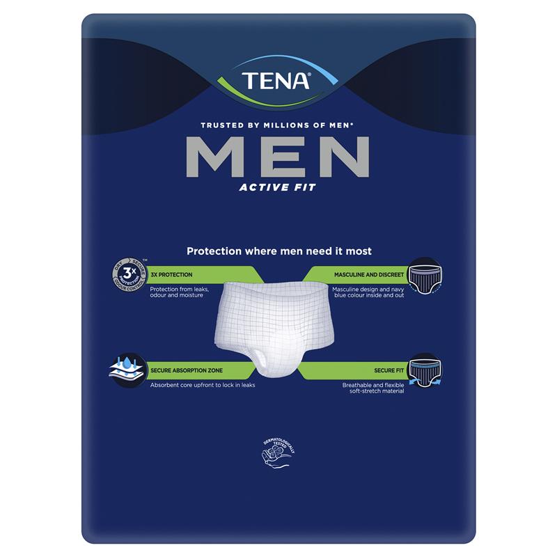 Load image into Gallery viewer, TENA Pant Men Active Fit Plus Large 8 Pack

