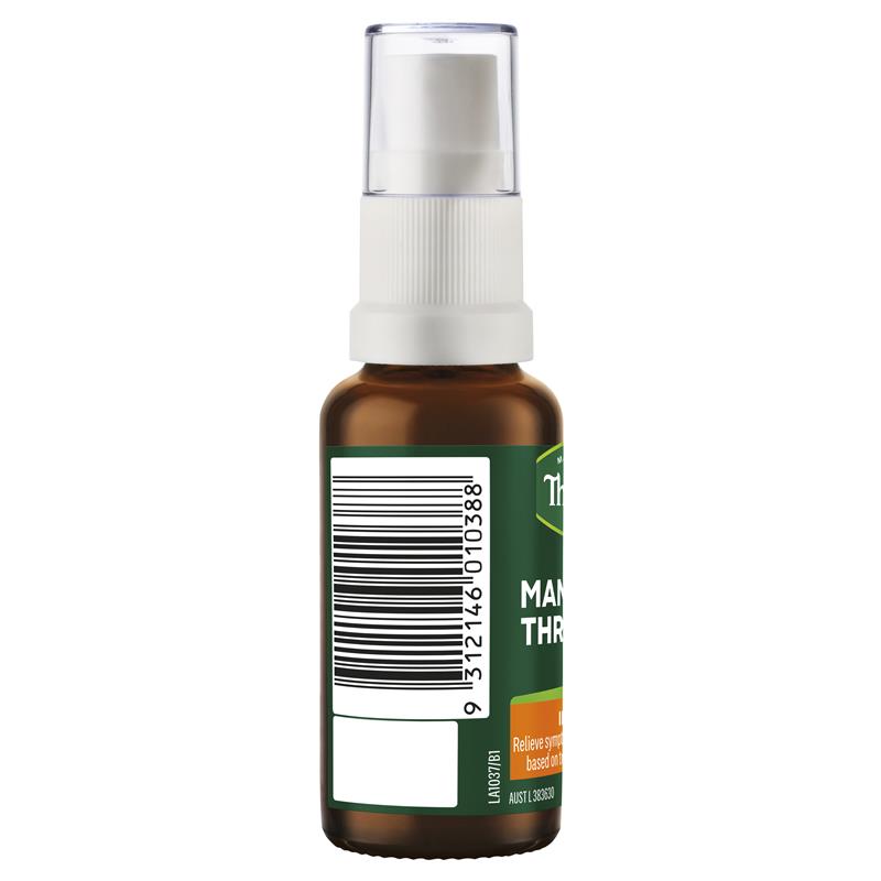 Load image into Gallery viewer, Thompson's Manuka Sore Throat Spray 25ml
