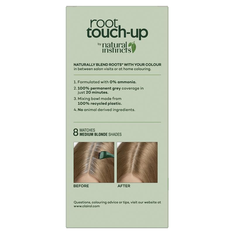 Load image into Gallery viewer, Clairol Root Touch Up Natural Instincts 8 Medium Blonde Permanent Hair Colour
