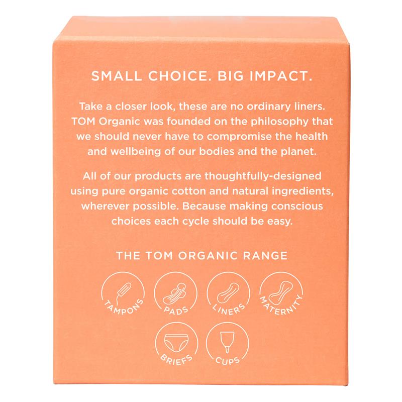 Load image into Gallery viewer, TOM Organic Ultra Thin Liners Wrapped 26 Pack
