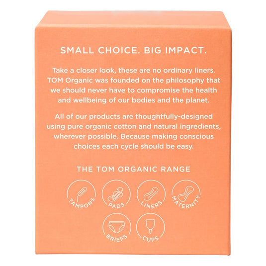 TOM Organic Ultra Thin Liners Wrapped 26 Pack