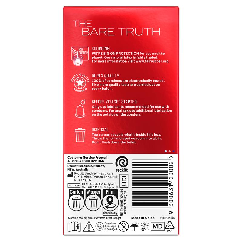 Load image into Gallery viewer, Durex Thin Feel Condoms 10 Pack
