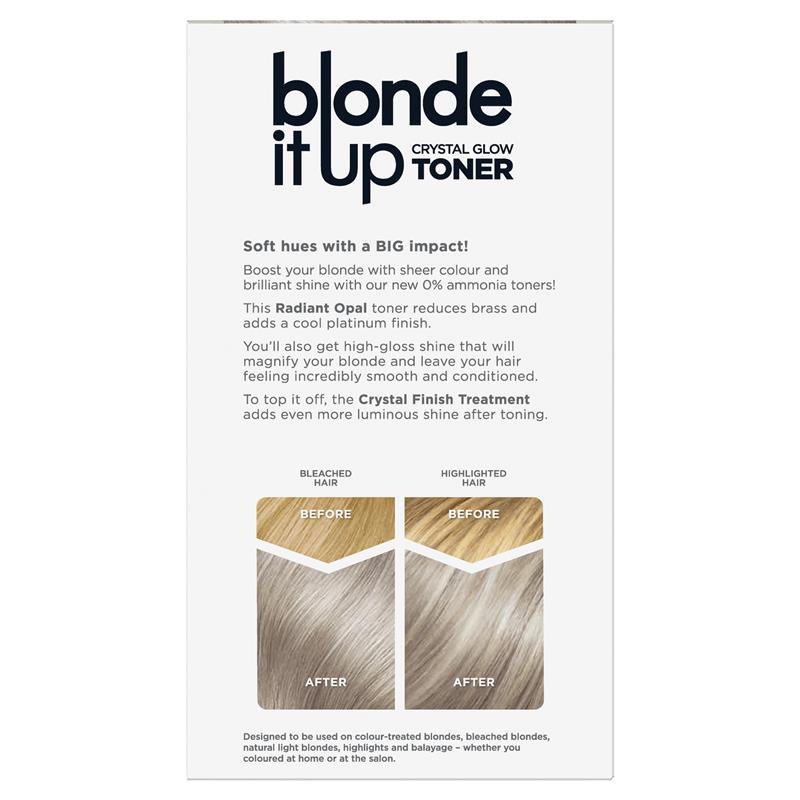 Load image into Gallery viewer, Clairol Blonde It Up Crystal Glow Semi Permanent Toner  Radient Opal
