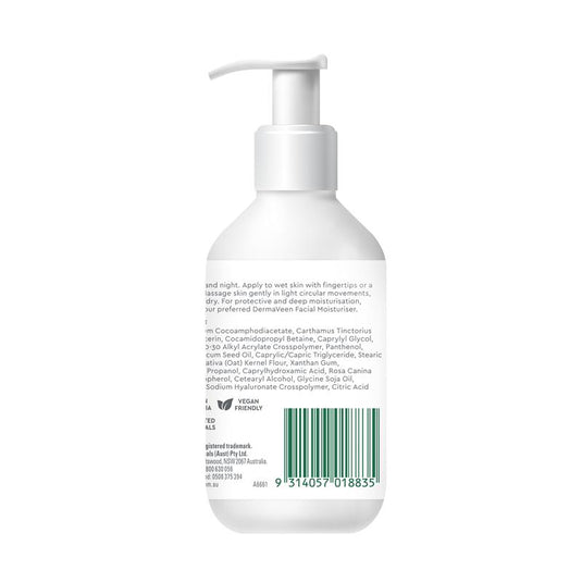 DermaVeen Face Ultra Hydrating Cleanser 200ml