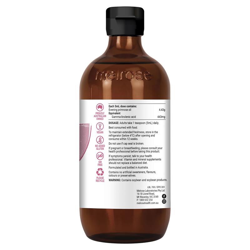 Load image into Gallery viewer, Melrose Organic Evening Primrose Oil 200ml
