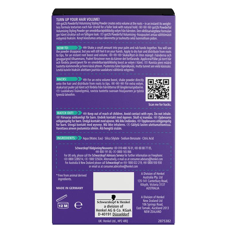 Load image into Gallery viewer, Got2b Powder'Ful Volume Powder 10g
