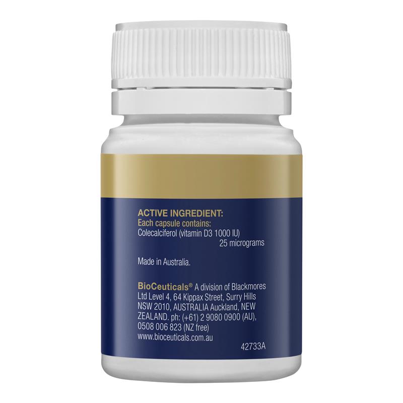 Load image into Gallery viewer, Bioceuticals D3 60 Capsules NEW
