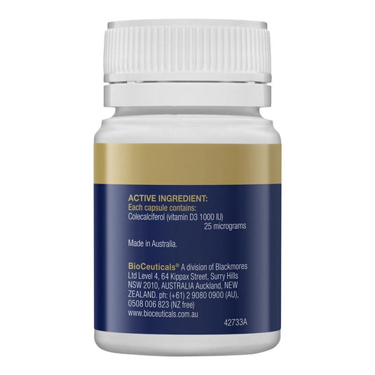 Bioceuticals D3 60 Capsules NEW