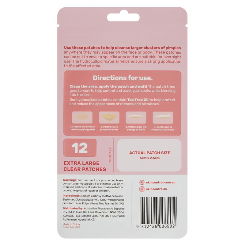 Load image into Gallery viewer, Skin Control Pimple Patch XL 12 Pack
