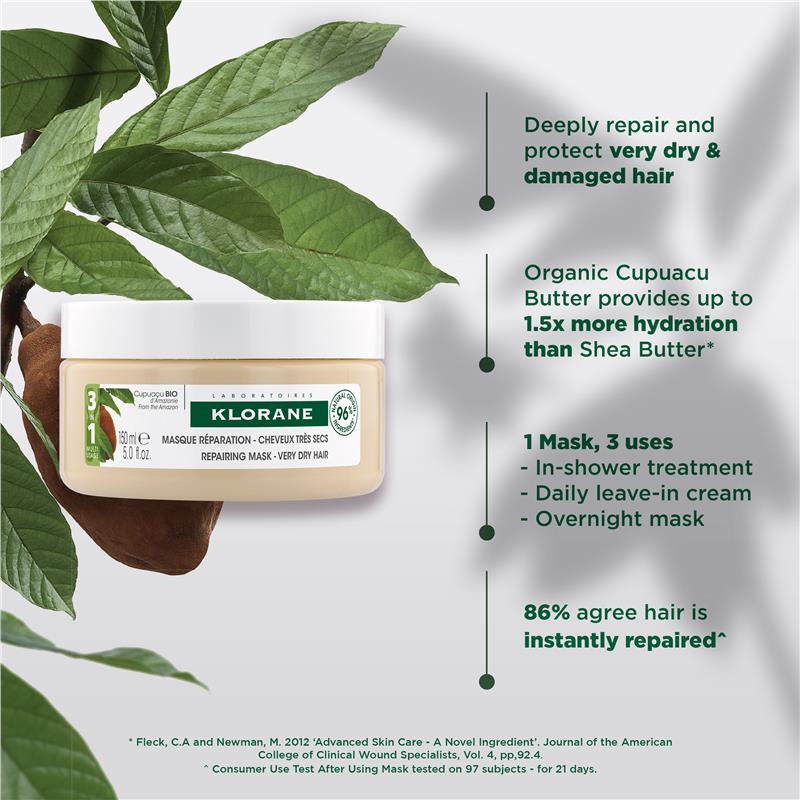Load image into Gallery viewer, Klorane Mask With Organic Cupuacu 150ml
