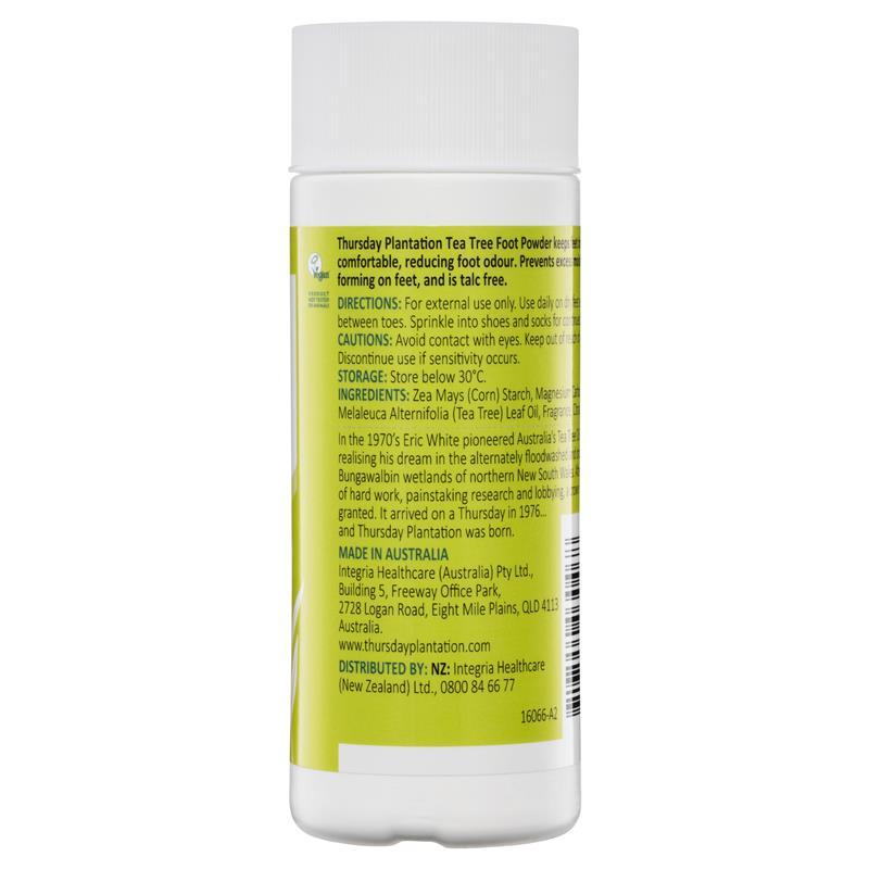 Load image into Gallery viewer, Thursday Plantation Tea Tree Foot Powder 100g

