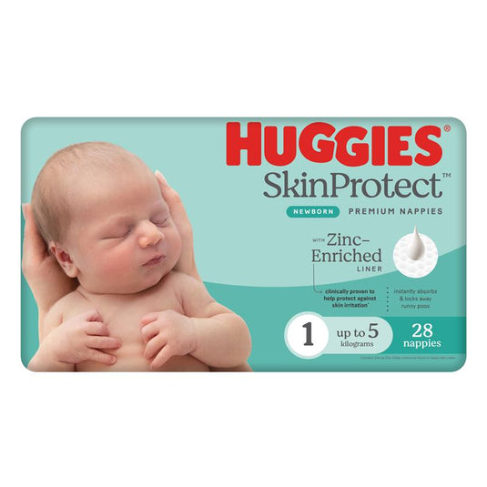 Huggies Convenience Pack Ultimate Size 1 Newborn 28 Pack