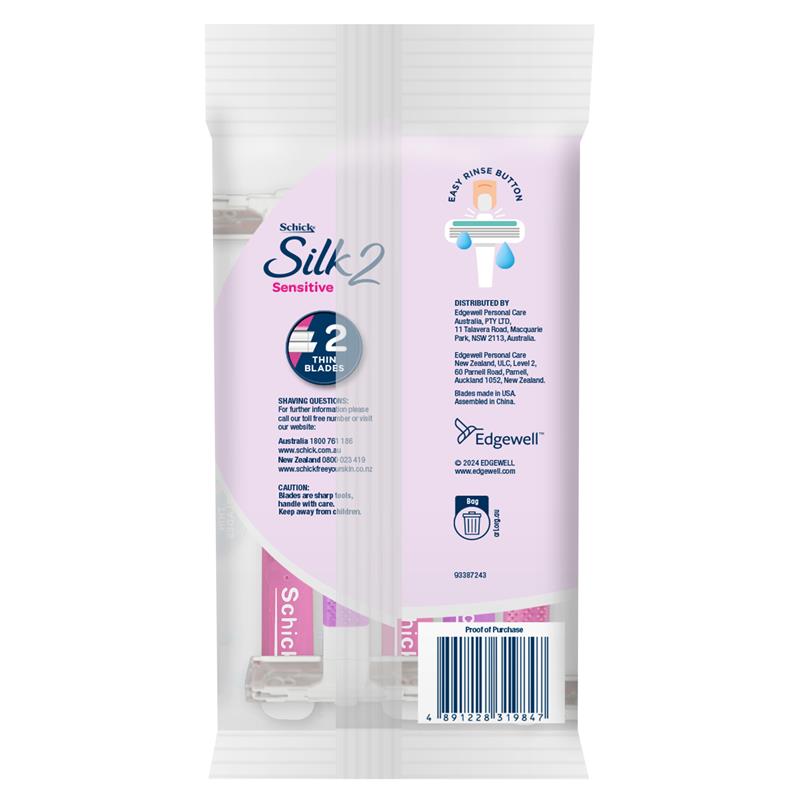 Load image into Gallery viewer, Schick Exacta2 Sensitive Women 5 Disposable Razors
