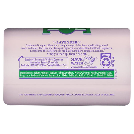 Cashmere Bouquet Soap Lavender 4 x 100g