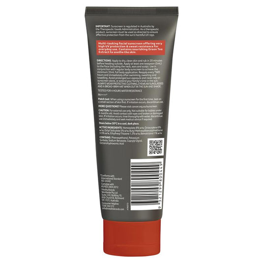 Cancer Council SPF50+ Hydrating Sunscreen For Men 100ml