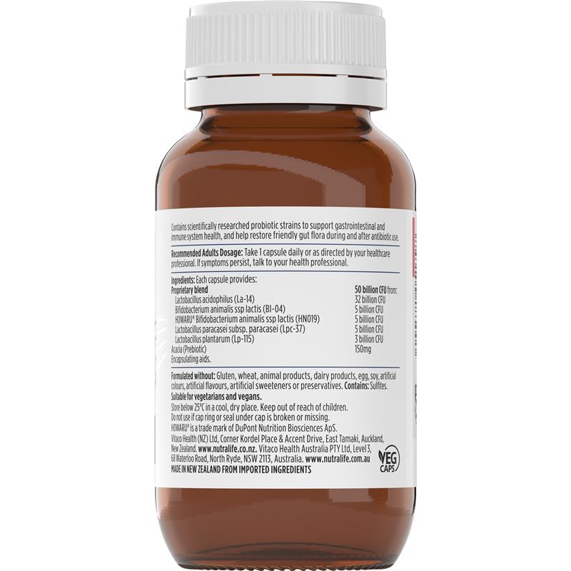 Load image into Gallery viewer, Nutra-Life Probiotica High Potency 60 Capsules Exclusive Size
