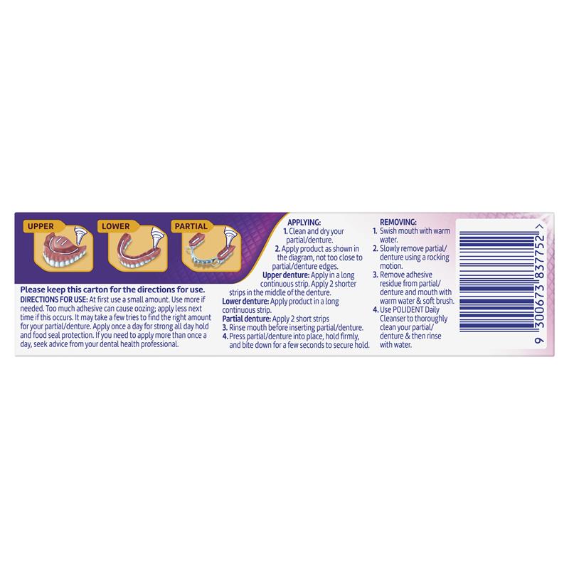 Load image into Gallery viewer, Polident MAX SEAL Denture Adhesive Cream 40g
